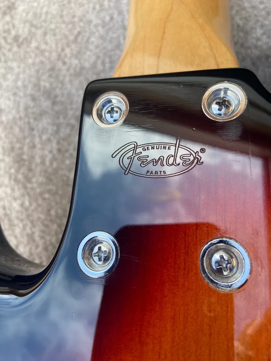 Fender P Bass guitar Partscaster + Case, Free Post - Image 4