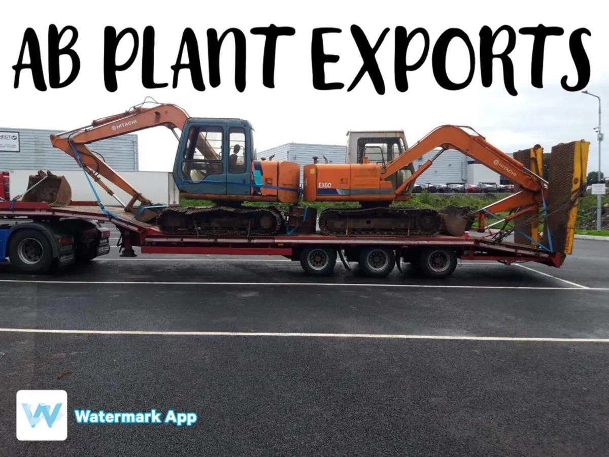 Hitachi ex 100-1 120-1 ex60-1-2-3 exports - Image 1