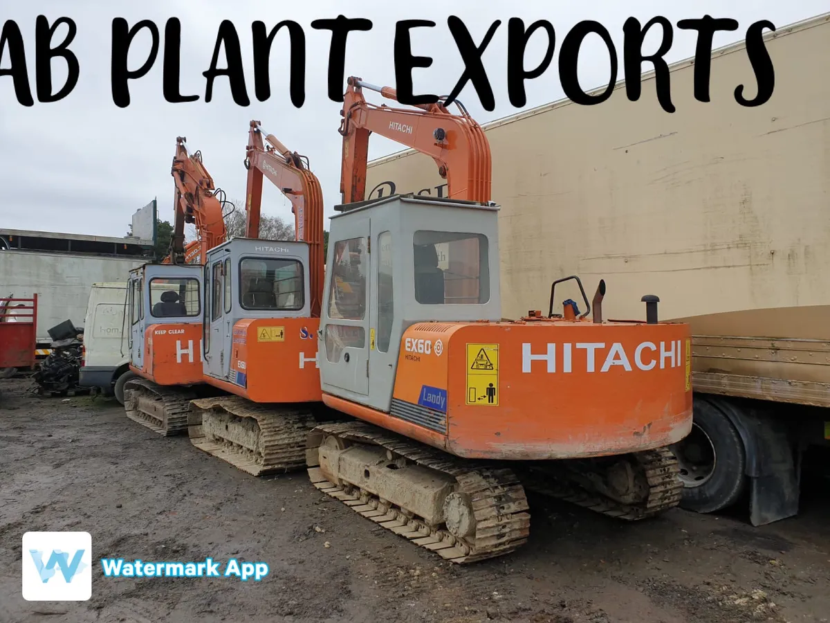 Hitachi ex 100-1 120-1 ex60-1-2-3 exports - Image 4