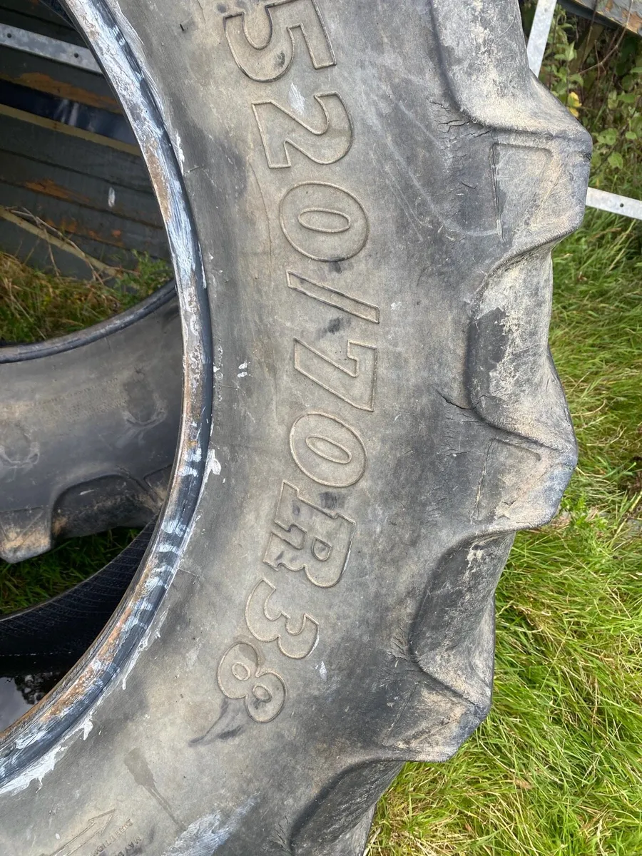 Set of Tractor Tyres For Sale - Image 3