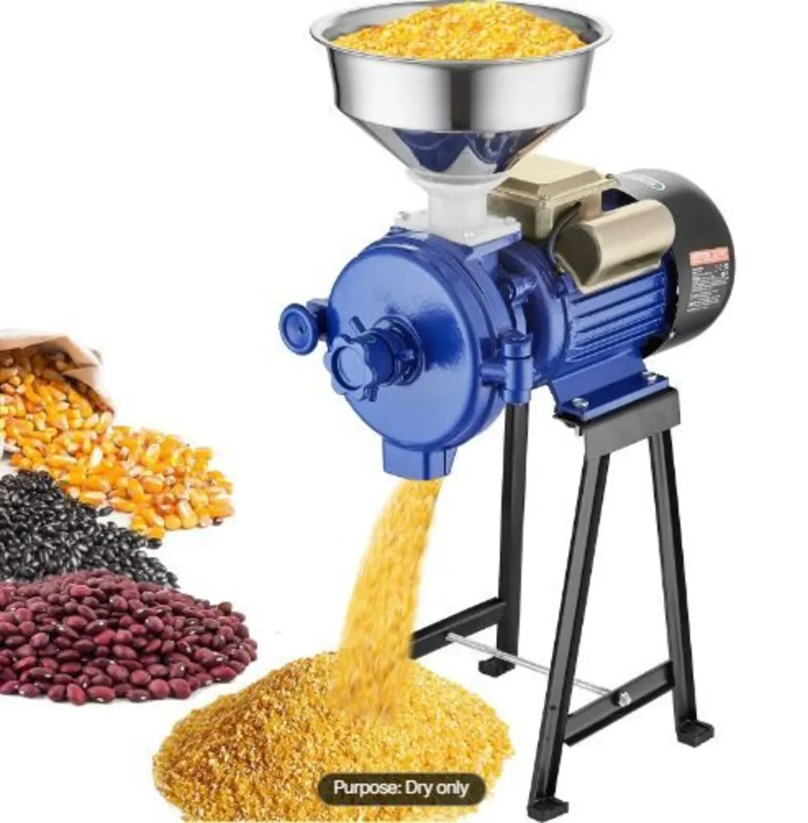 Electric Grain Mill Grinder, 3000W Spice - Image 3