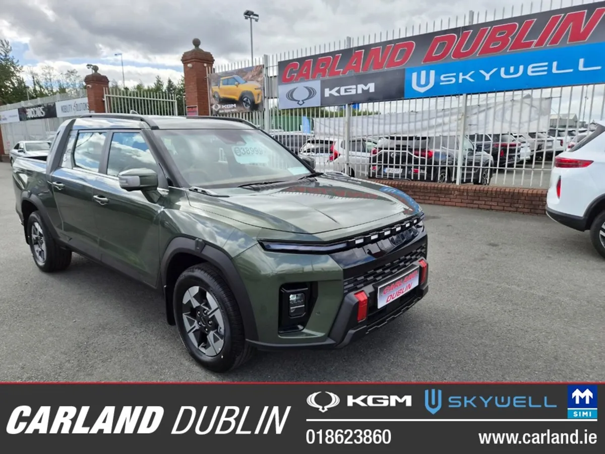 New KGM Musso Ev Pick up @ Carland Dublin - Image 1