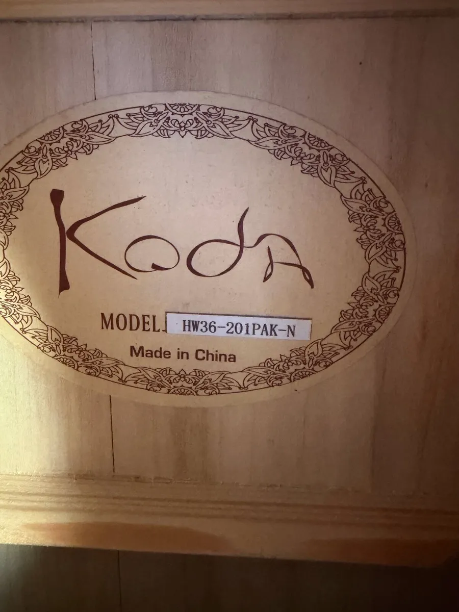 3/4 Koda Guitar - Image 3