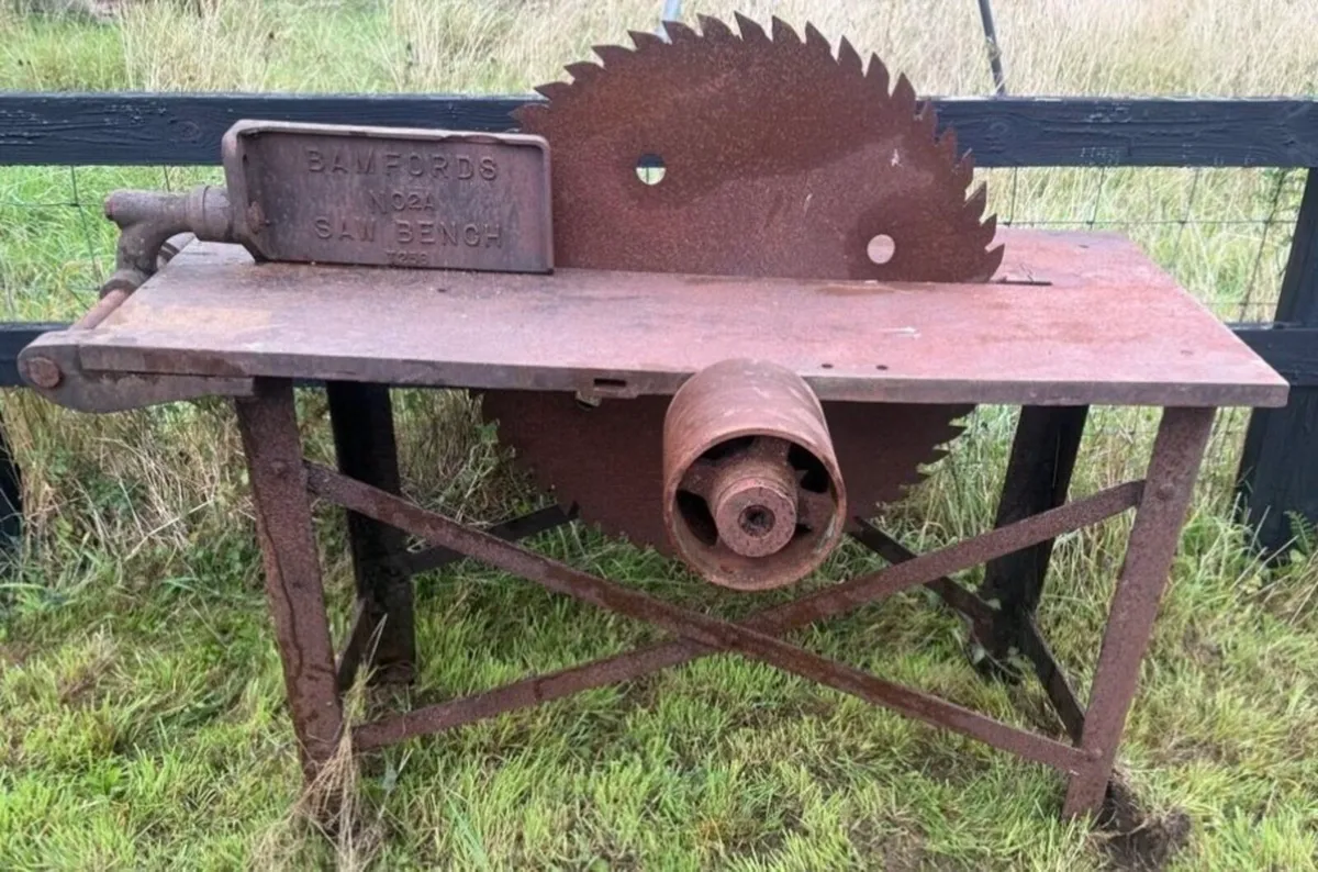 Vintage Bamford Saw Bench - Image 1