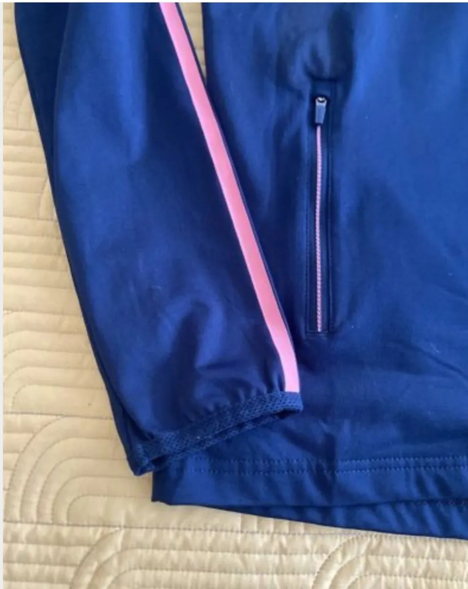 Cork GAA Rockway Brushed Half Zip Top Ladies NAVY - Image 3