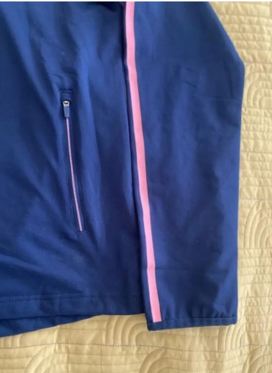 Cork GAA Rockway Brushed Half Zip Top Ladies NAVY - Image 4