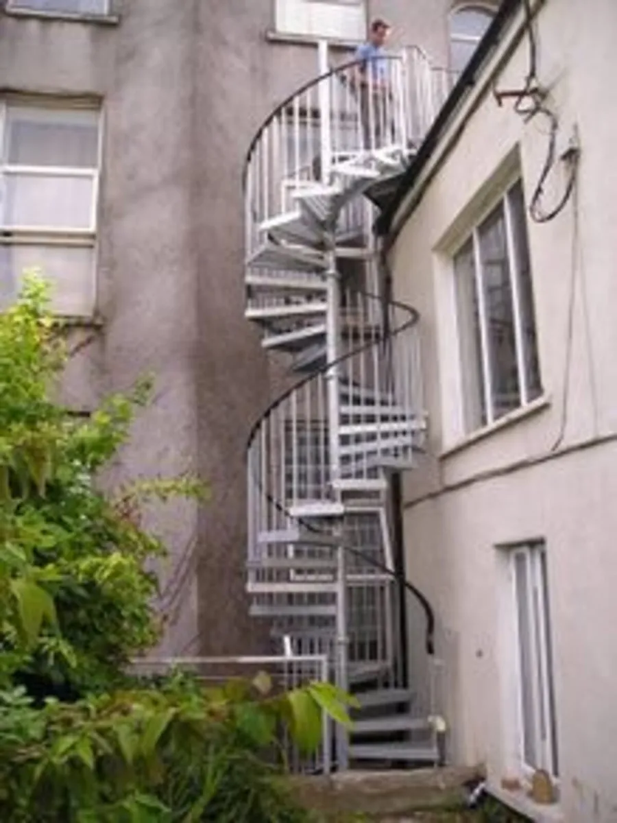 External Spiral Stairs