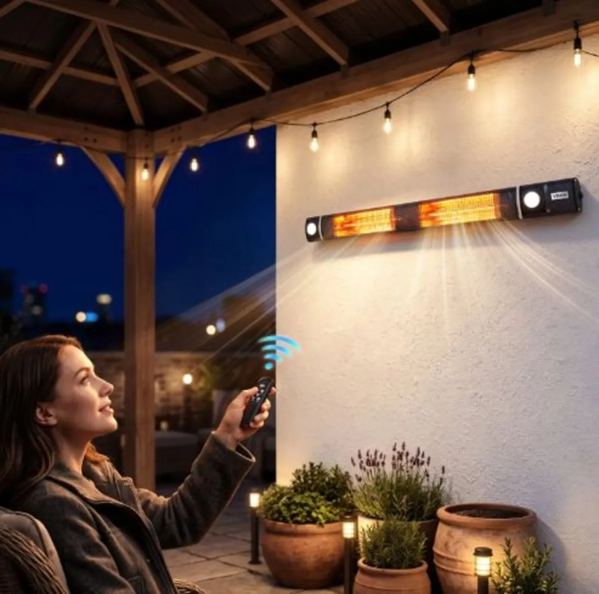 Infrared Heater 3000W Electric Space Heater - Image 2
