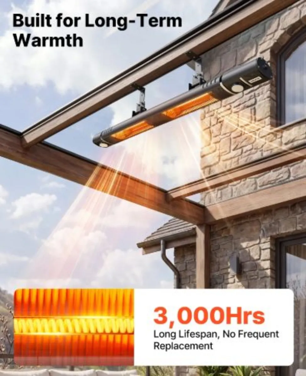Infrared Heater 3000W Electric Space Heater - Image 4