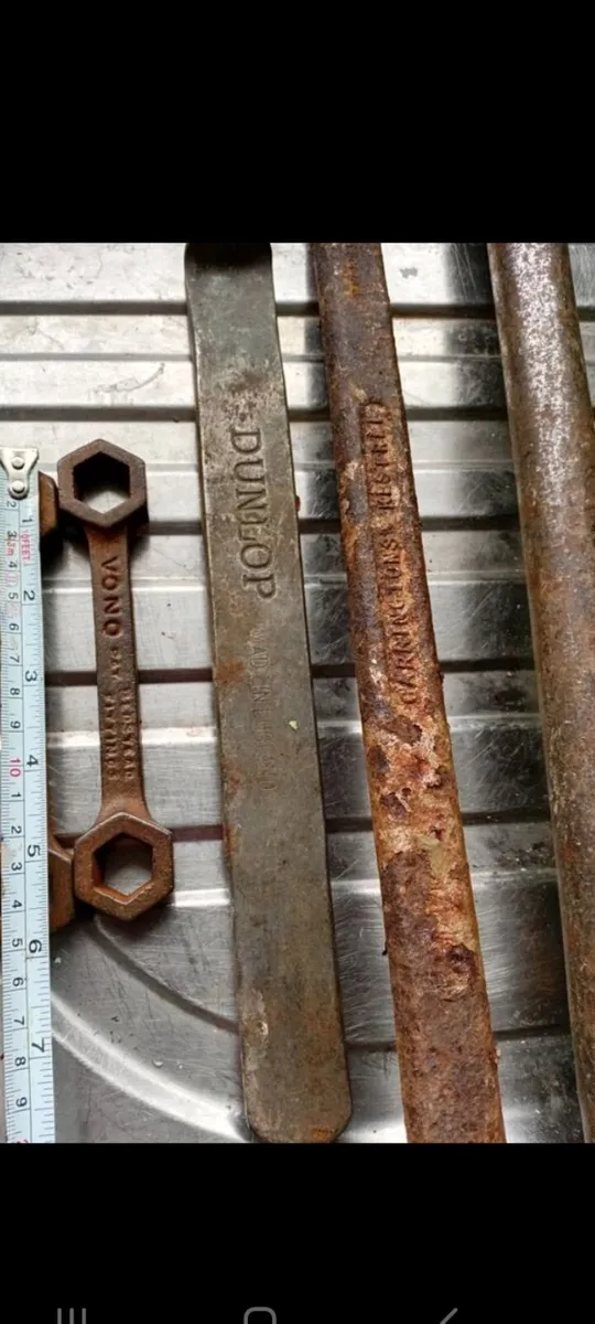 Vintage drop forged tools dunlop vono record - Image 2