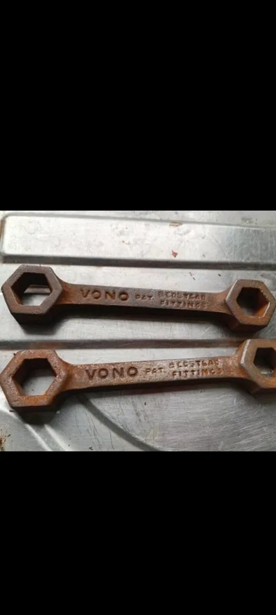 Vintage drop forged tools dunlop vono record - Image 3