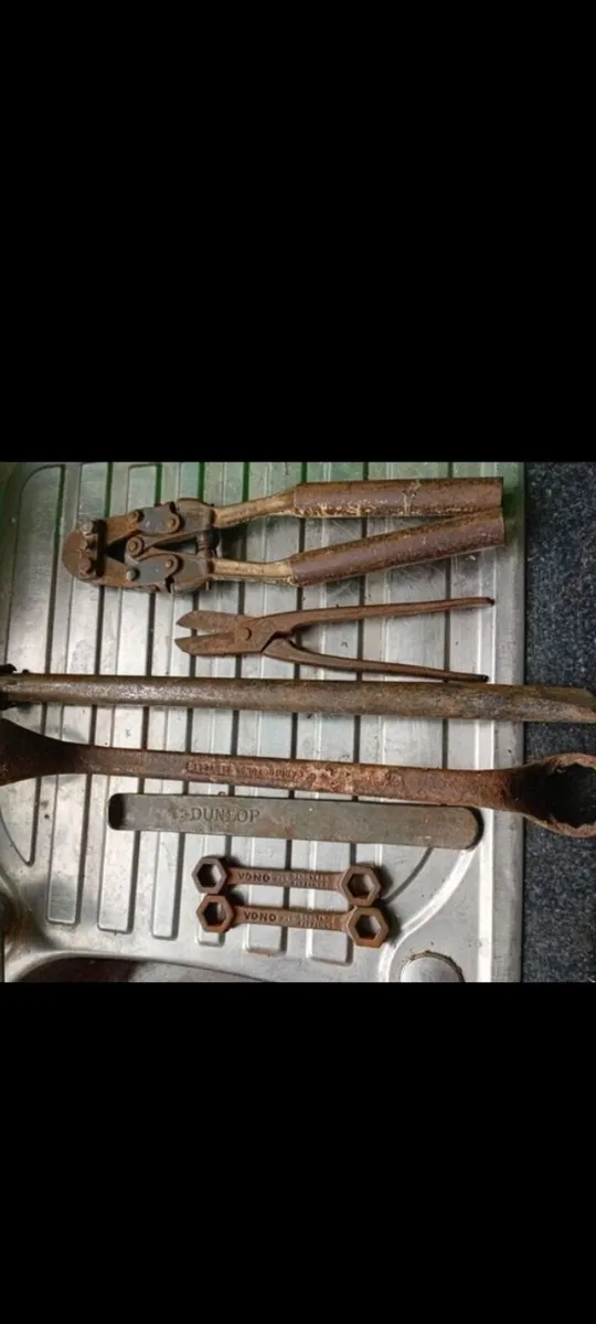 Vintage drop forged tools dunlop vono record - Image 4