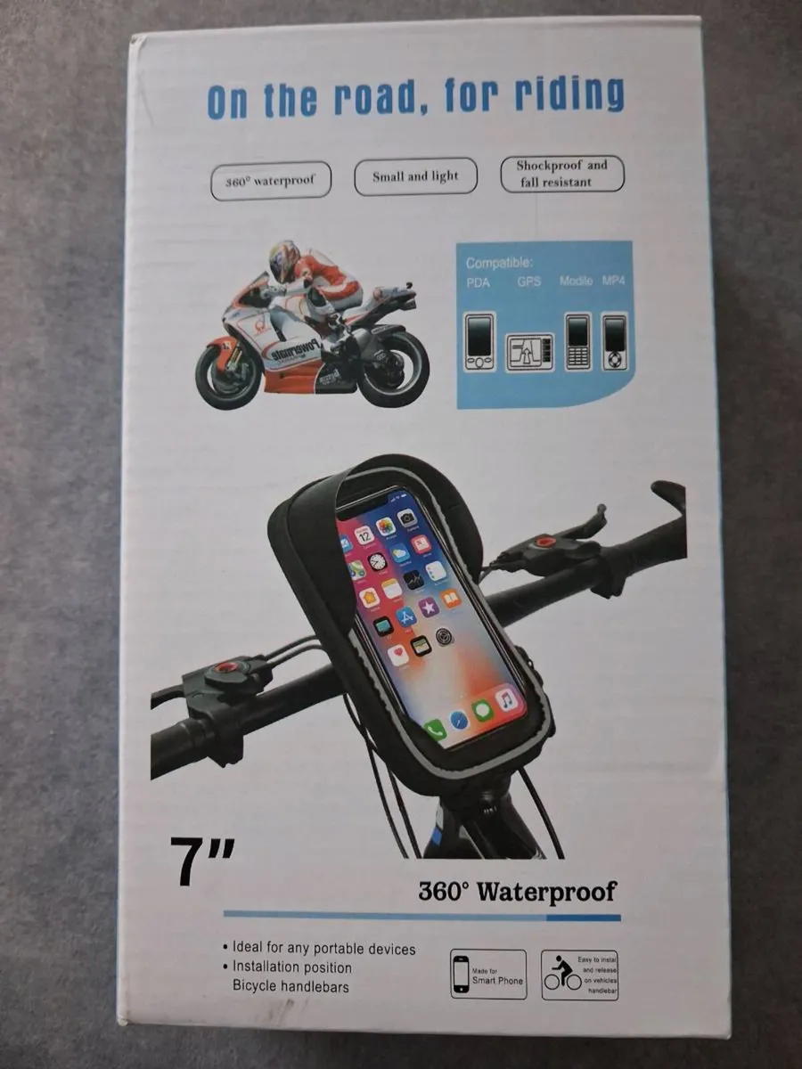 Wheather resistant bike mount