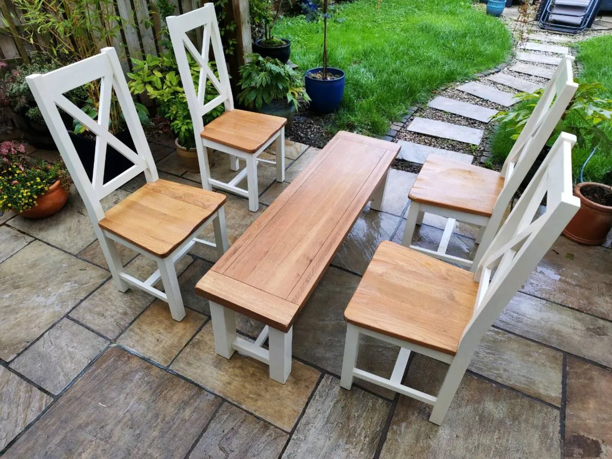 Large oak table - Image 3