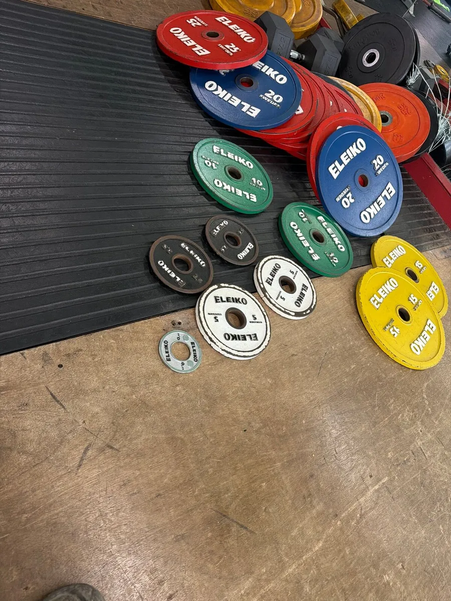 Eleiko steel weights