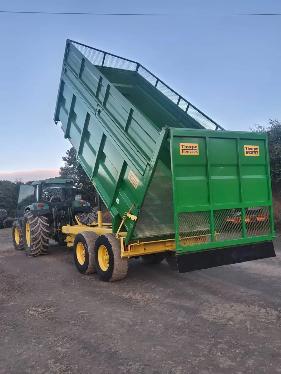 Thorpe Silage / Grain trailer - Image 4