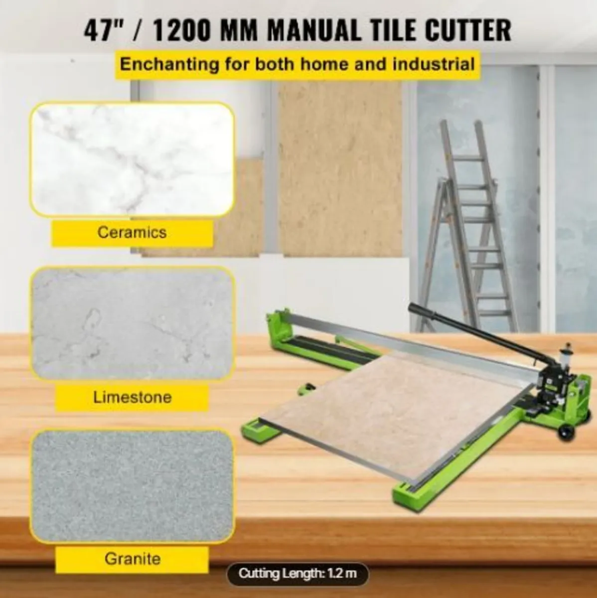 Tile Cutter 47-Inch Manual Tile Cutter - Image 1