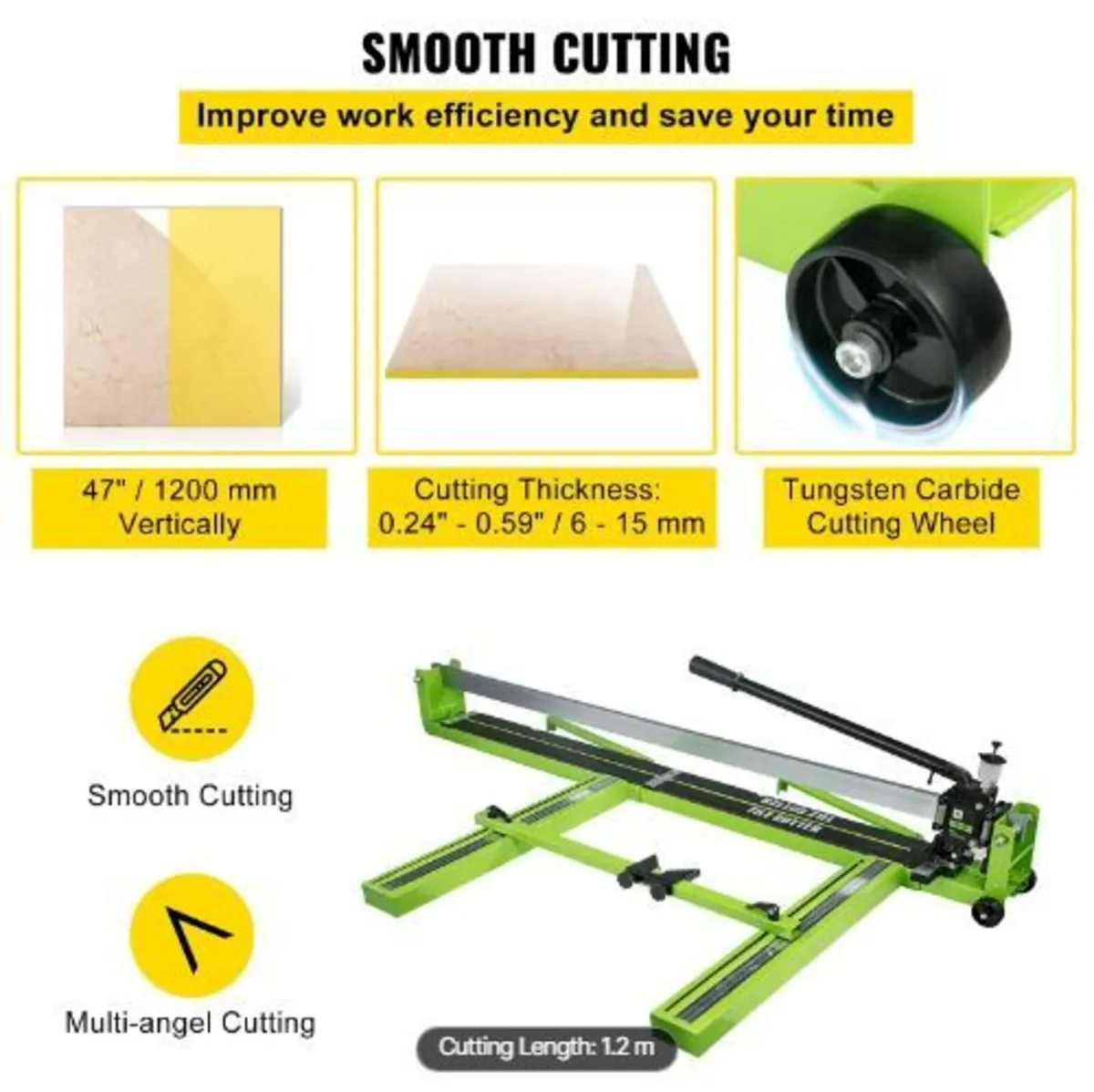 Tile Cutter 47-Inch Manual Tile Cutter - Image 3