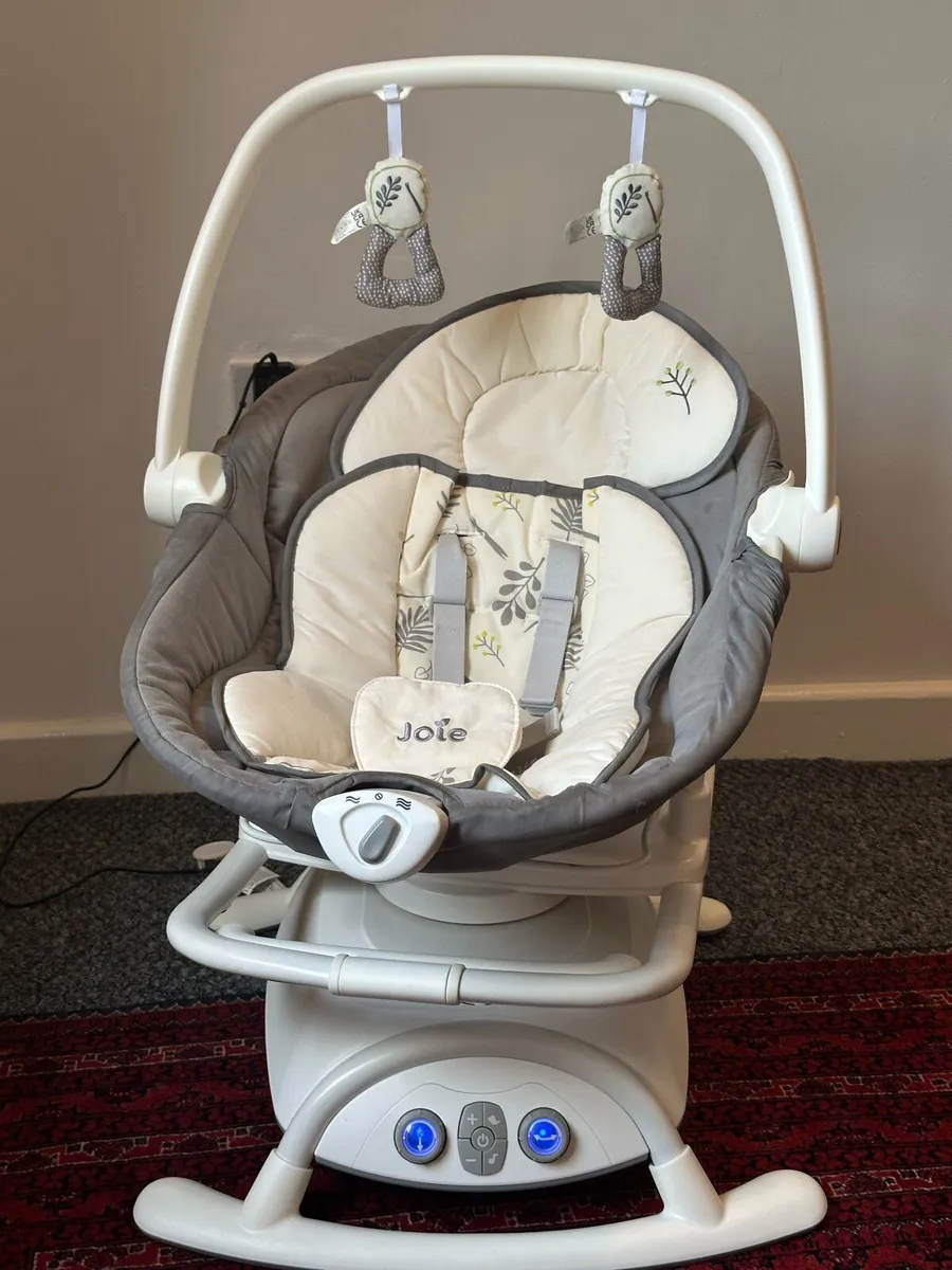 Joie 2 -1 baby Swing and Rocker Fern - Image 2