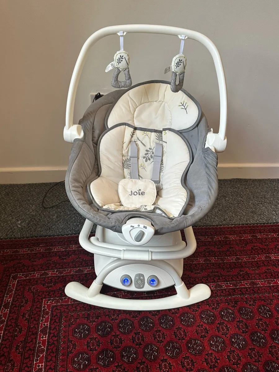 Joie 2 -1 baby Swing and Rocker Fern - Image 3