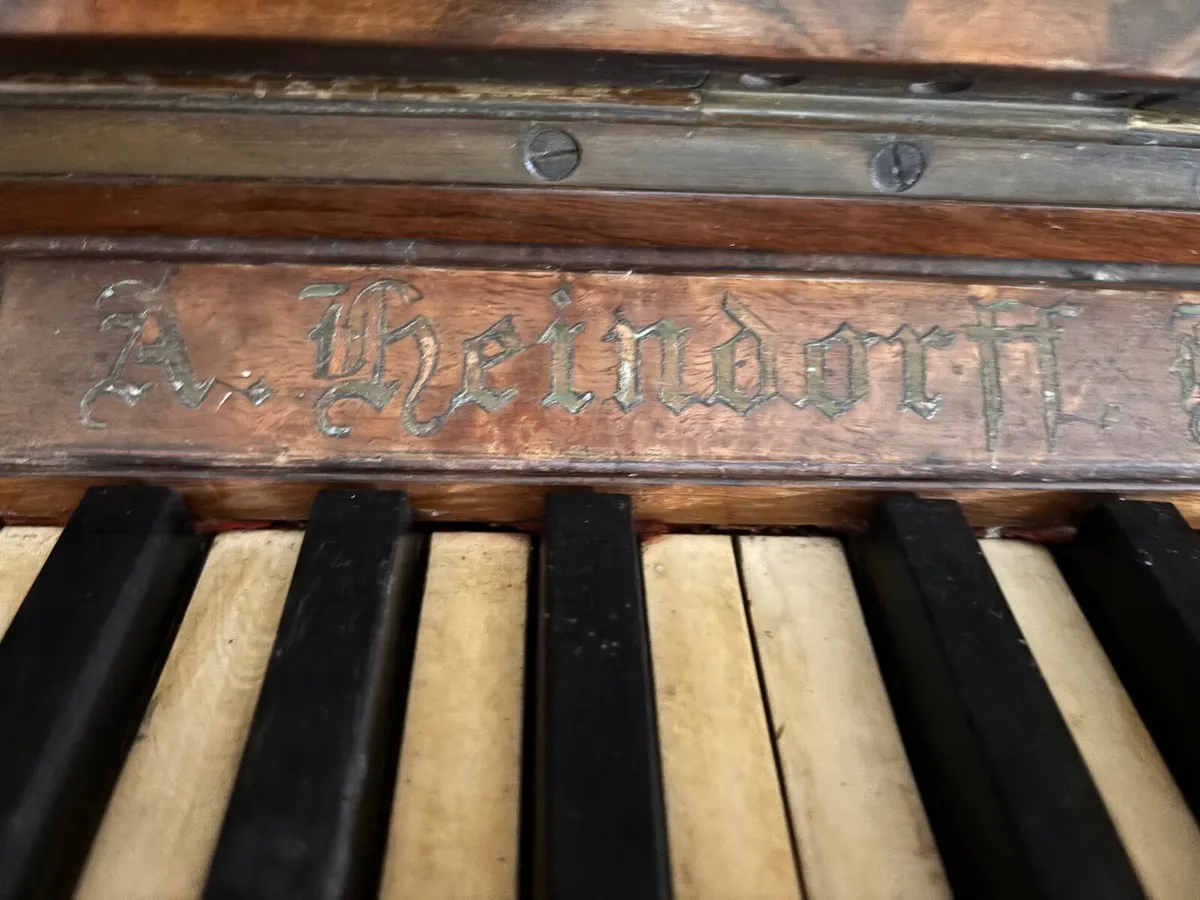Piano late victorian 1895 approx - Image 3