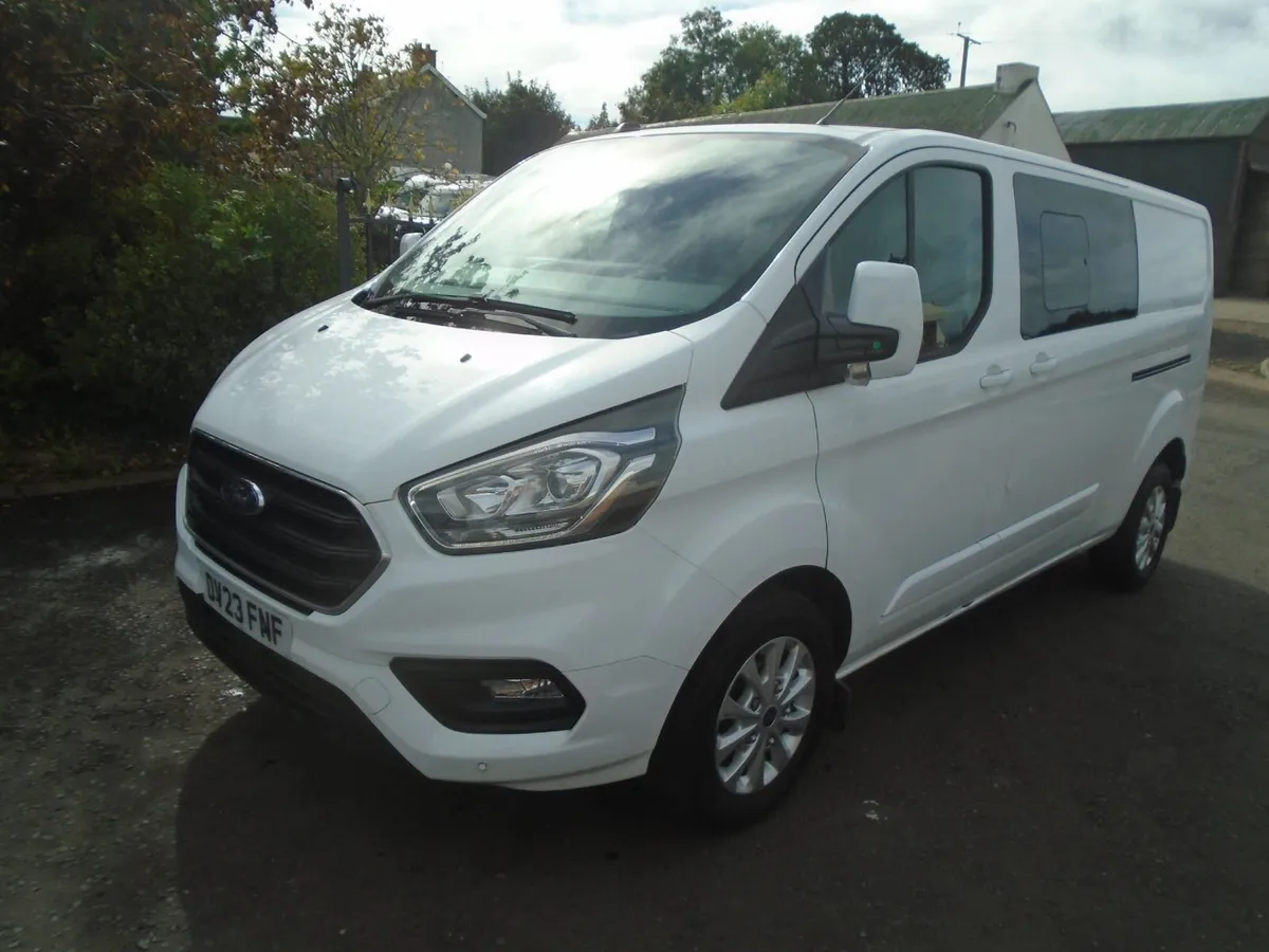 2023 Ford Transit Custom LWB LIMITED DOUBLECAB - Image 3