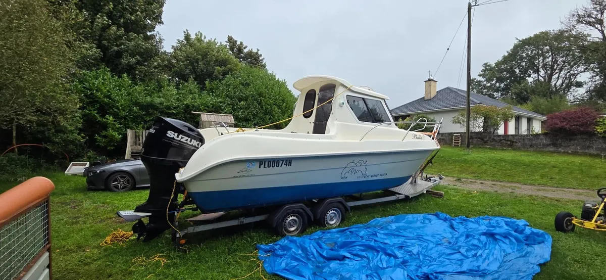 Price drop!!!Pilot hause 650 with 200hp Suzuki - Image 1