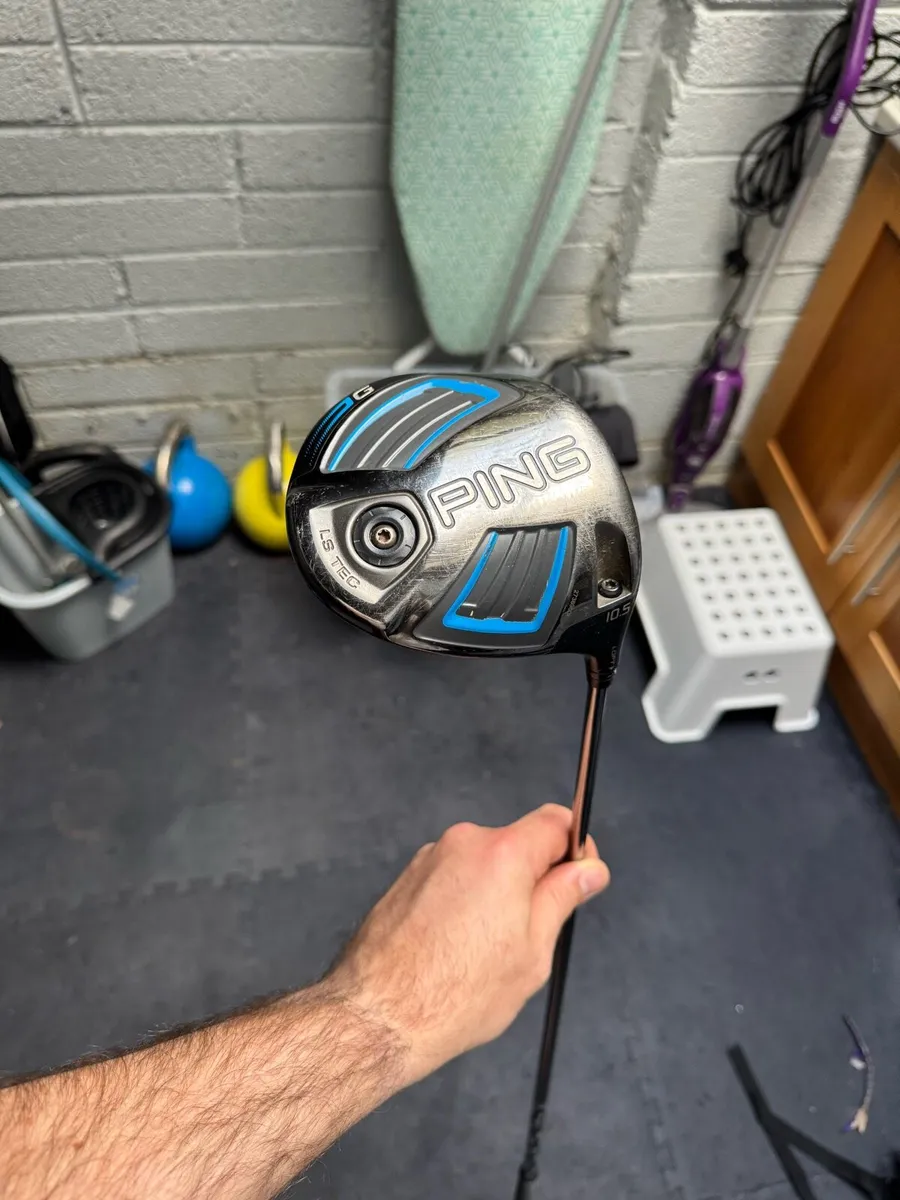 Ping G LS Tec Driver 10.5 degree Tour 65g Stiff - Image 1