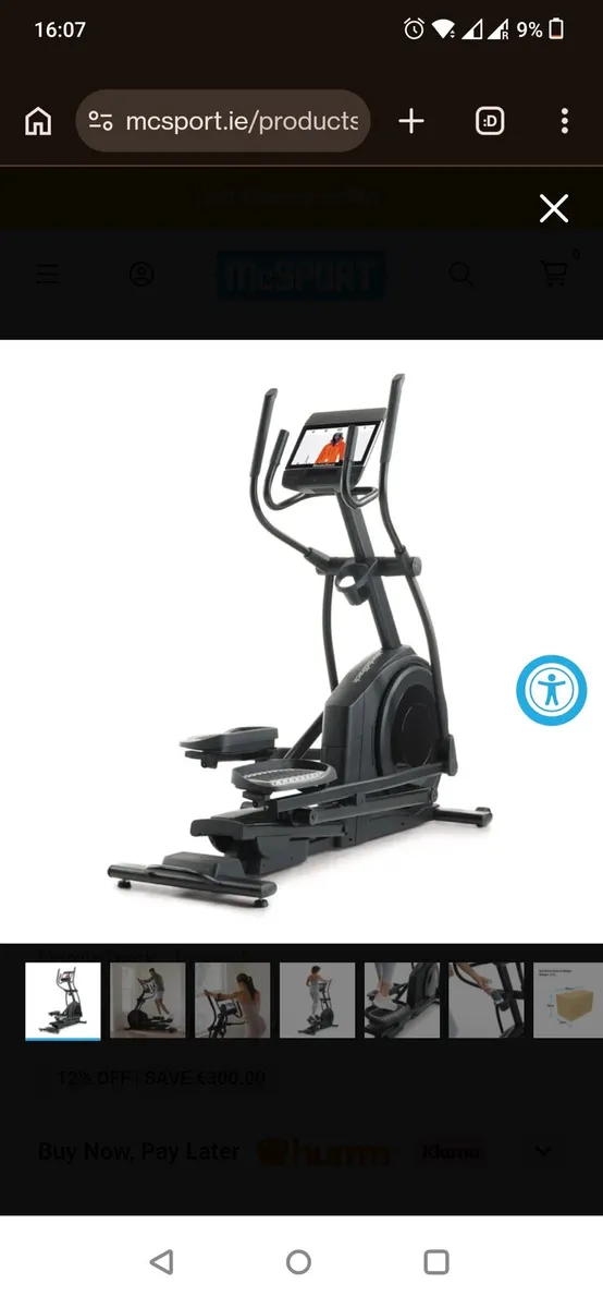 NordicTrack Airglide 14i Elliptical

Treadmill - Image 2