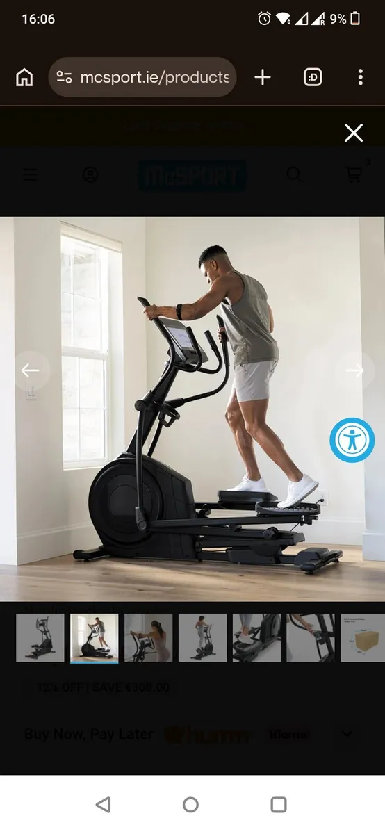 NordicTrack Airglide 14i Elliptical

Treadmill - Image 1