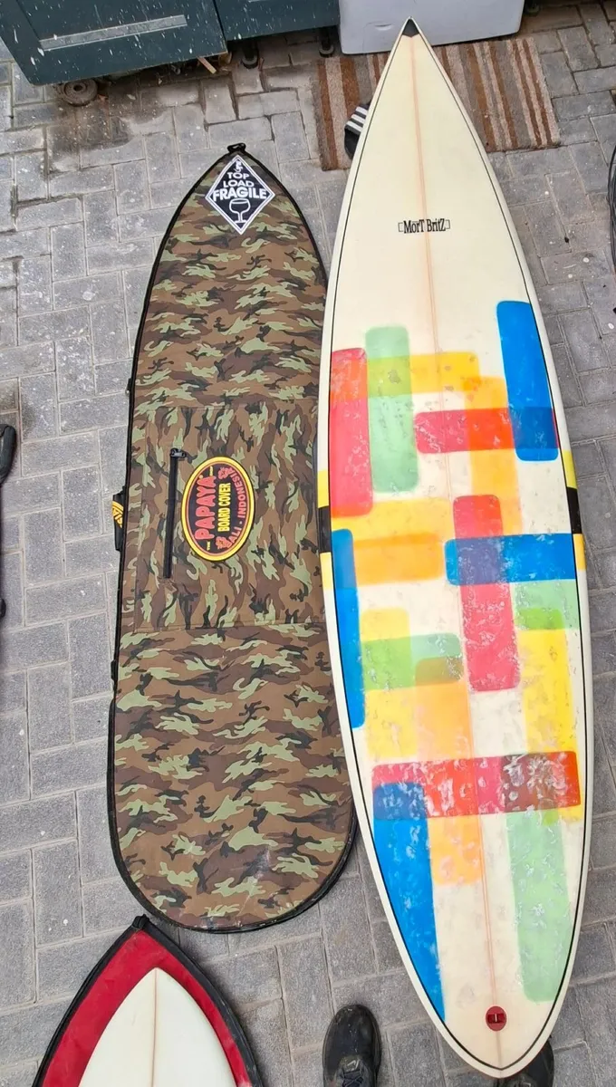 6'4" Mort Bitz Surfboard - Image 1