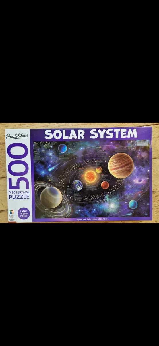 Solar system jigsaw