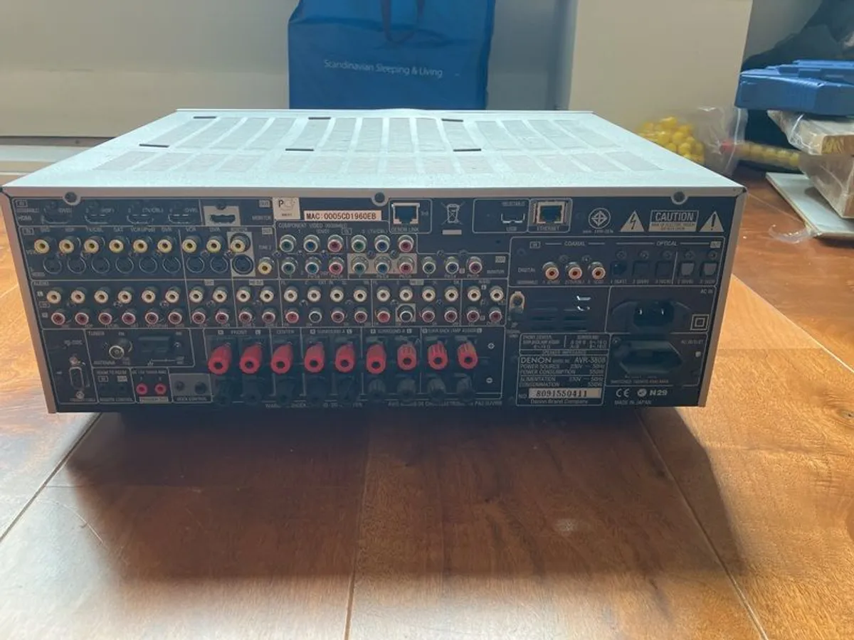 Denon AVR-3808 7.1 AV Receiver - Image 2