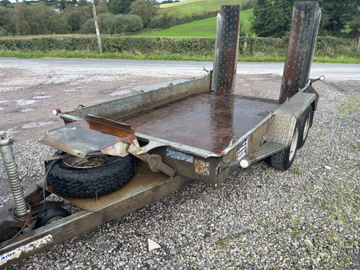 Ifor williams 10ft x 5ft 4” plant trailer - Image 3