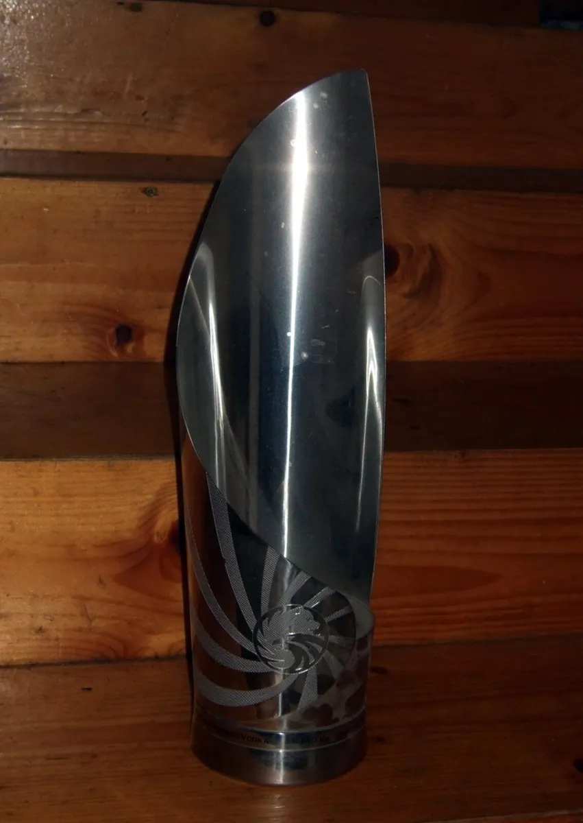 Rare Russian Standard Vodka Chromed LED Uplighter - Image 3