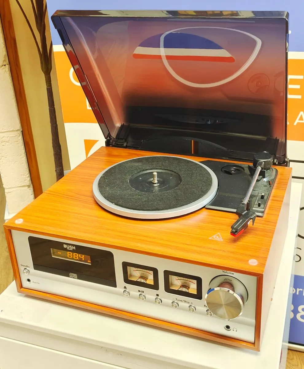 Bush Retro Record Player + CD, Radio & Speakers 🎵 - Image 3