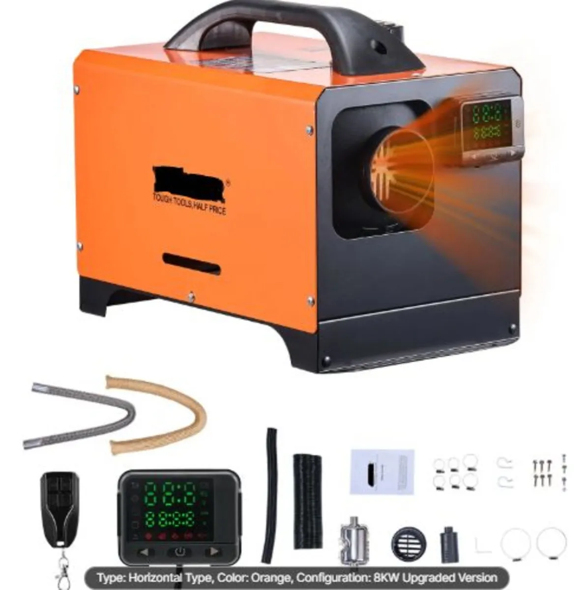 Diesel Air Heater,12-24V 5-8KW,Fast Heating Diesel - Image 1
