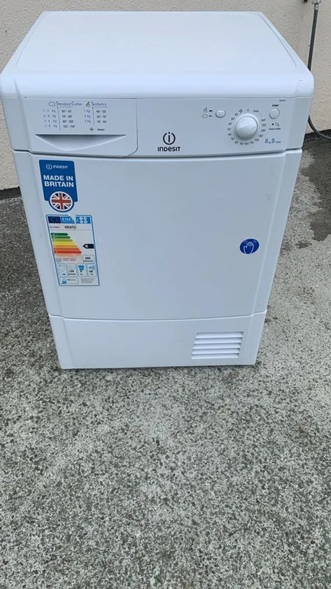 Condenser dryer 8 kg class B of energy. Appliance repair