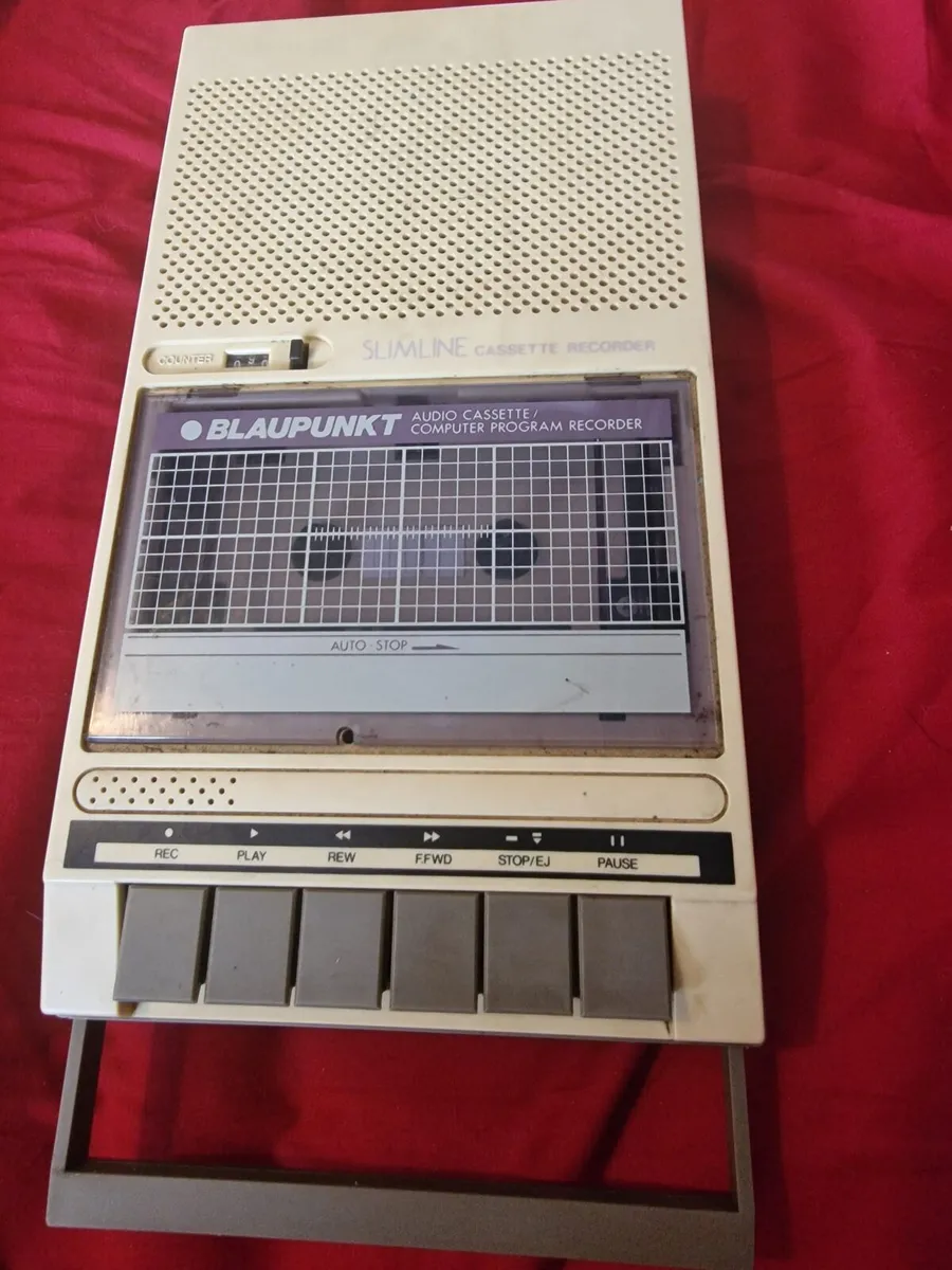 Vintage Blaupunkt Slimline Cassette Recorder