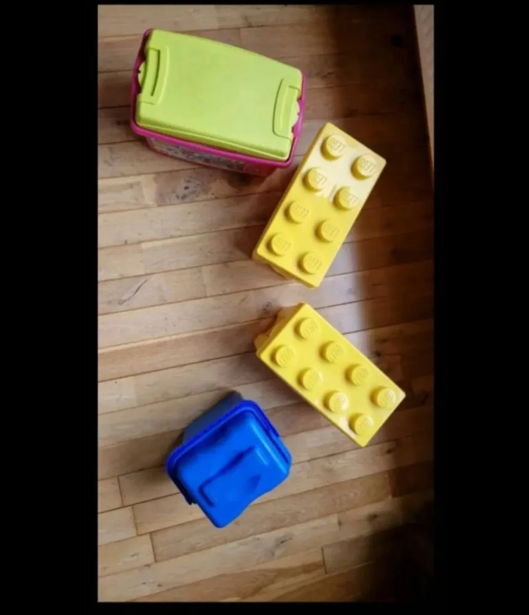 4 lego storage containers - Image 2