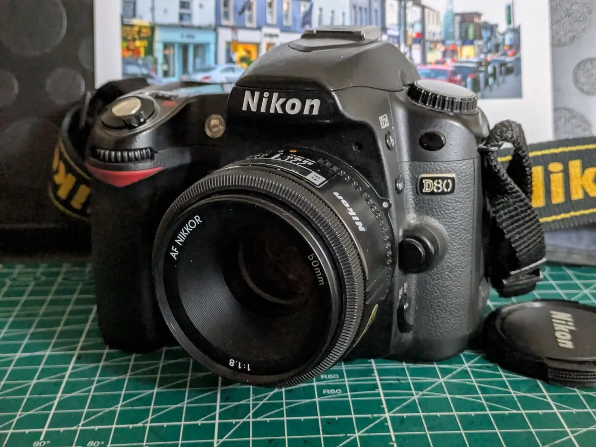 Nikon D80 10MP CCD🌈sensor DSLR + 50/1.8💥 - Image 3