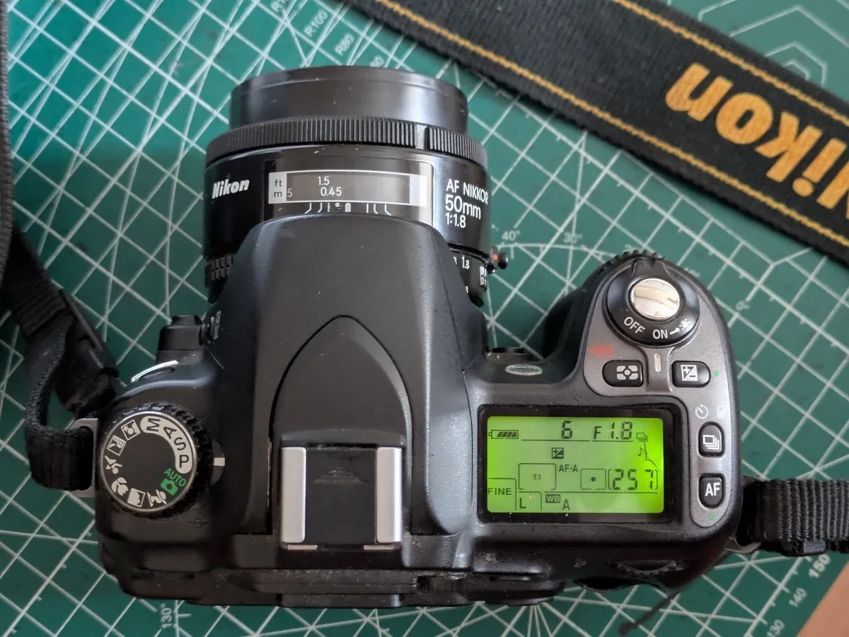 Nikon D80 10MP CCD🌈sensor DSLR + 50/1.8💥 - Image 4