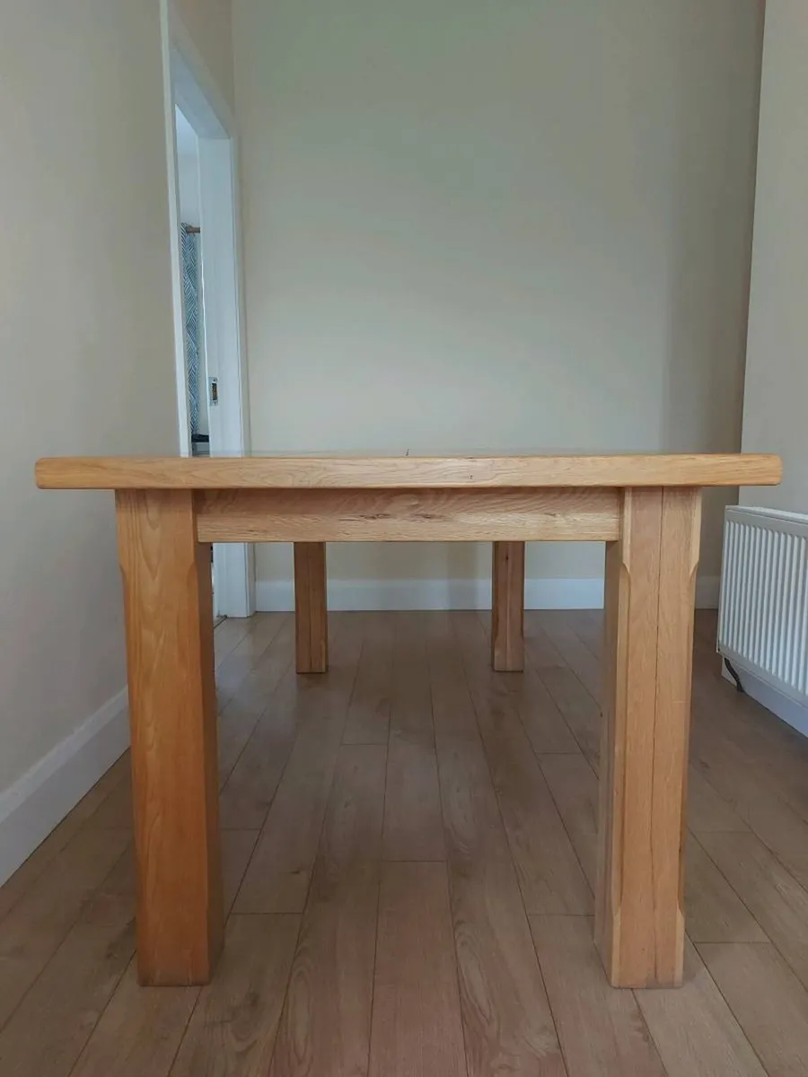 Solid oak table - Image 2