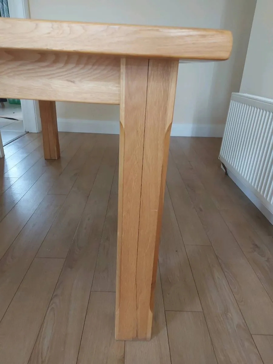 Solid oak table - Image 4