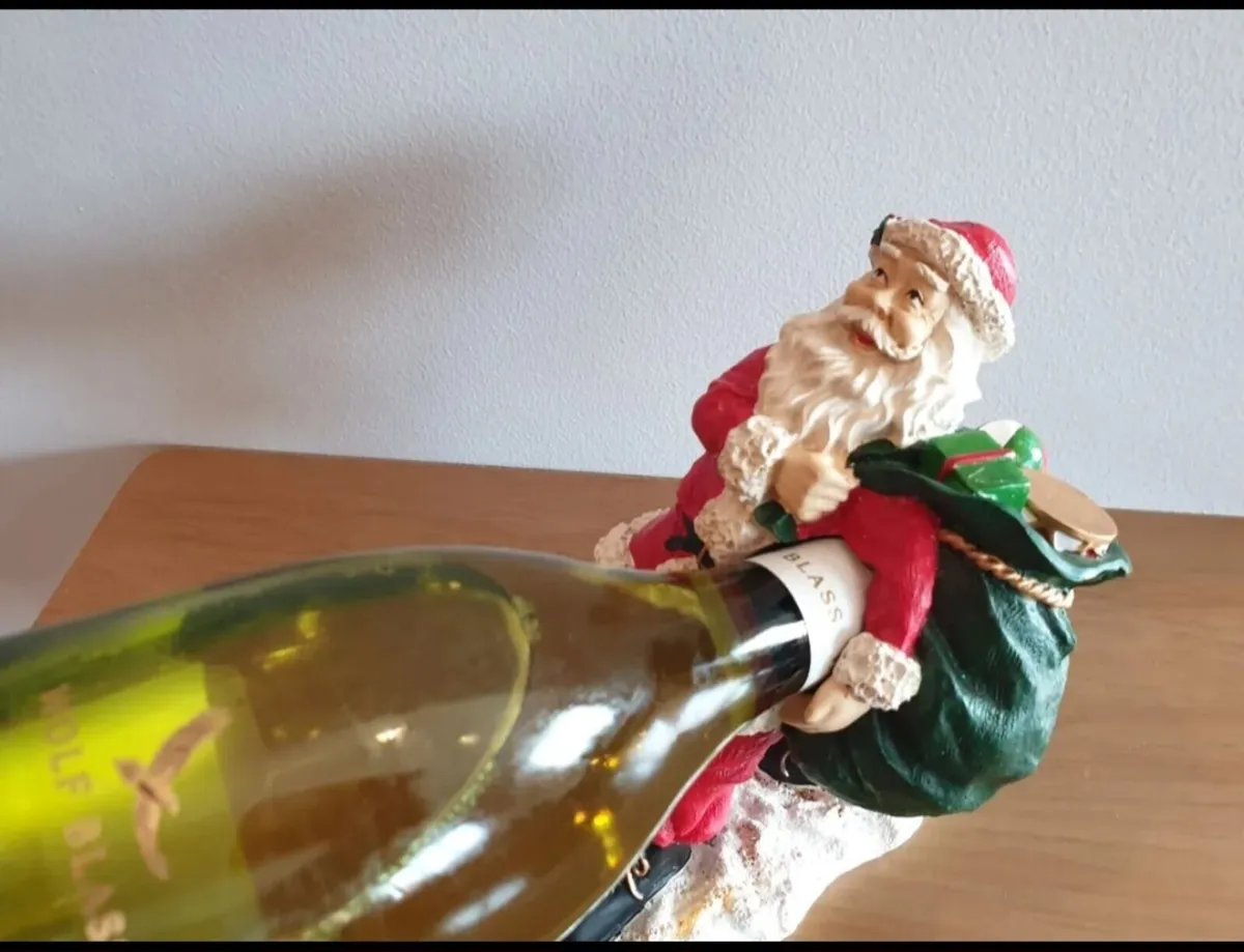 Two santa bottle holders - Image 4
