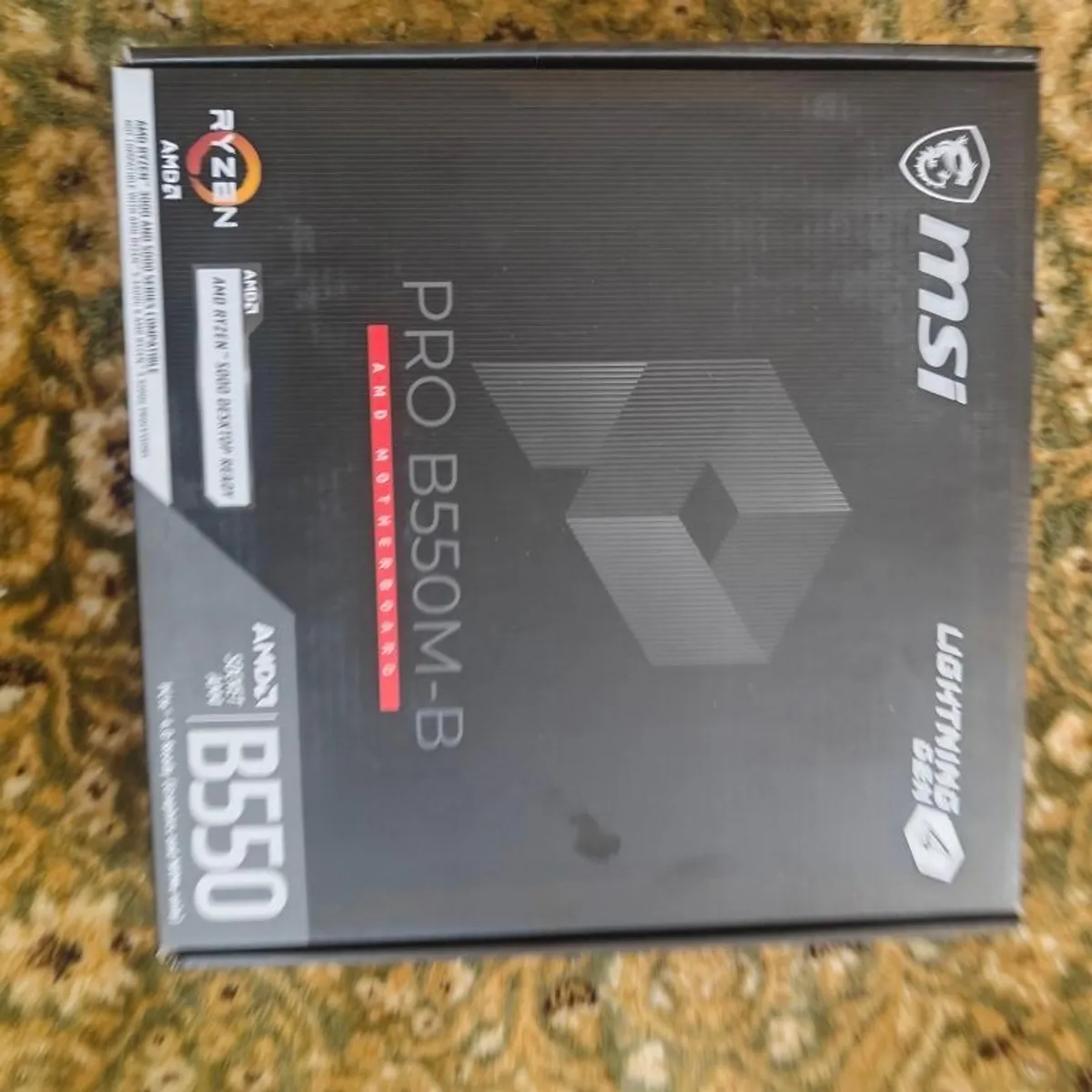 Msi Pro B550m-b Motherboard, Matx - Image 1