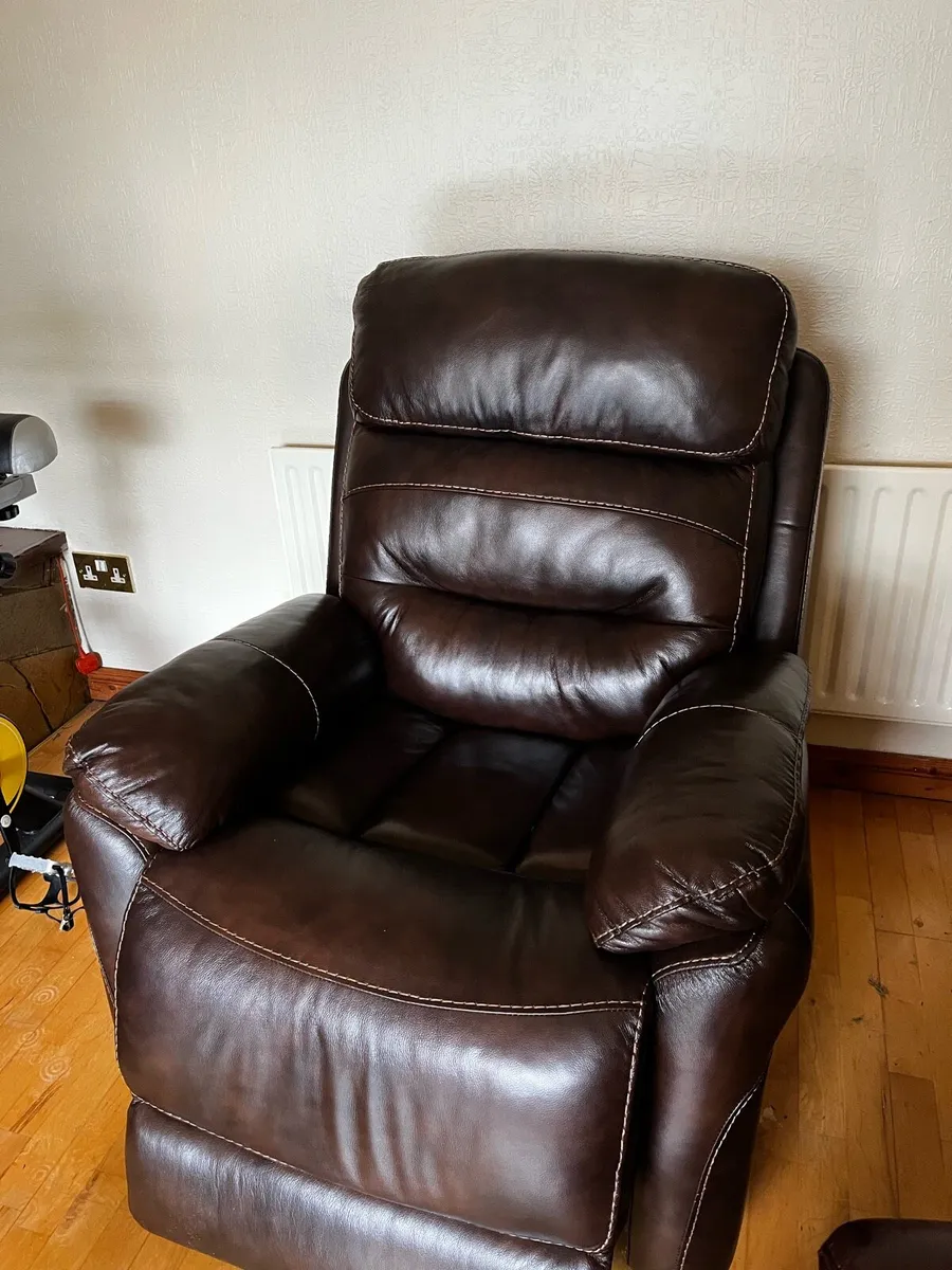 2 Riser Recliner Armchairs - Image 1