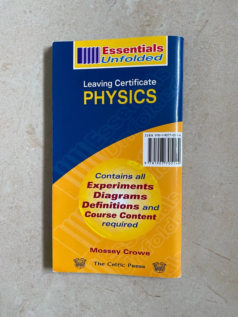 Leaving Cert - Physics - Essentials Unfolded - Image 4
