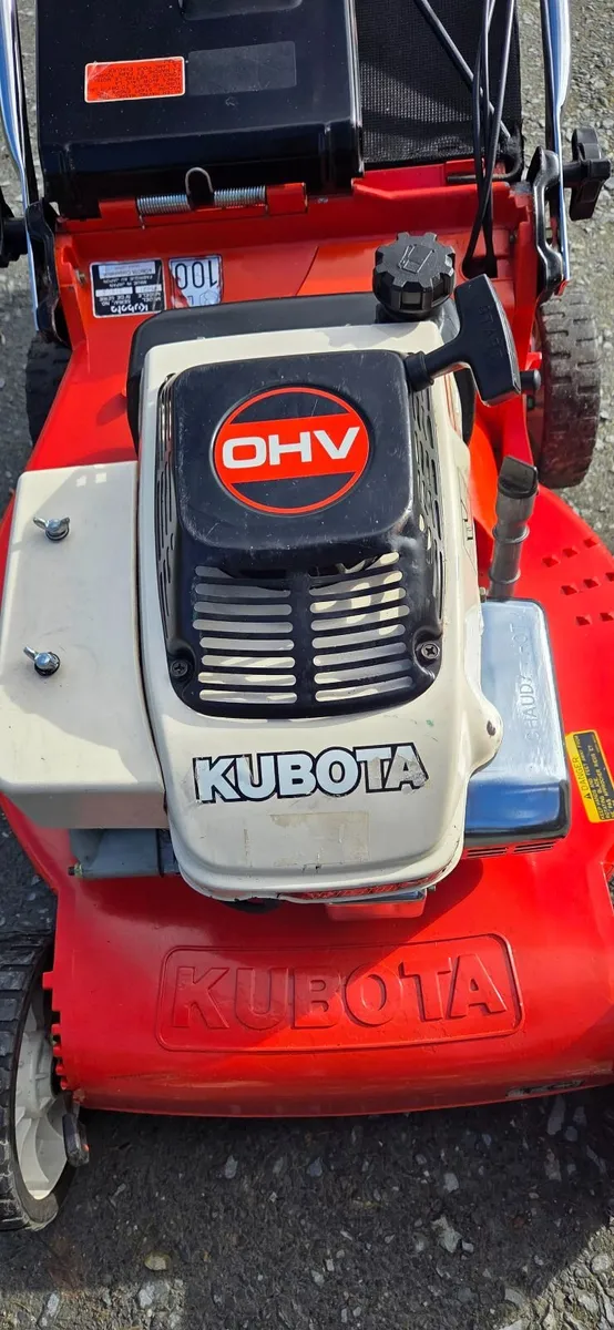 Kubota mower - Image 1