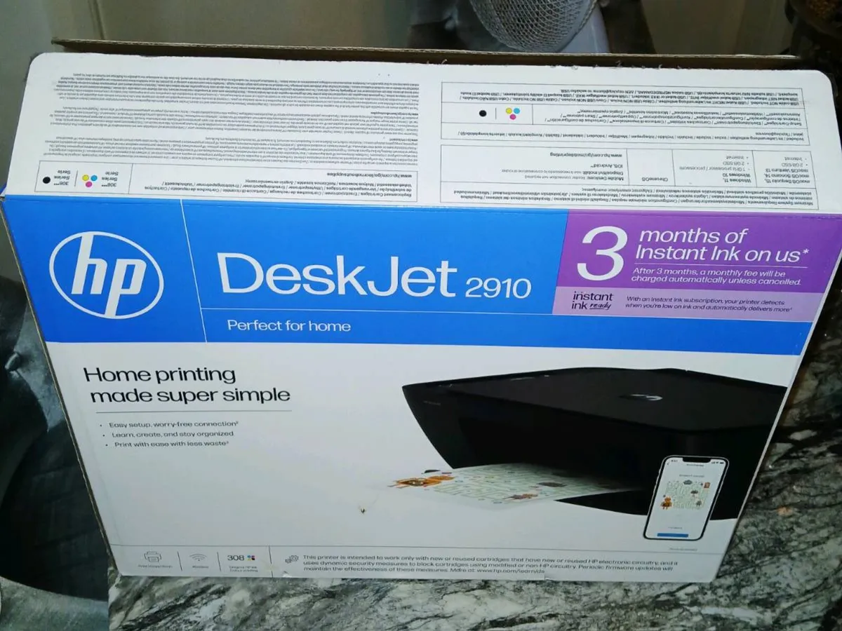 HP DeskJet 2910 All-in-One Wireless Colour Printer - Image 4